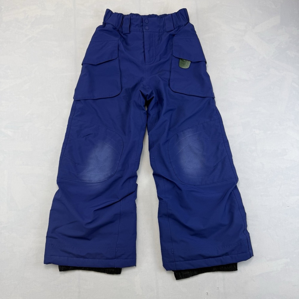 Vintage Patagonia Boys M 10 Insulated Snow Pants Blue Ski Snowboard